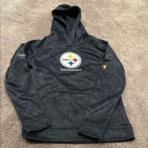 Steelers Youth Medium hoodie! Under armour EUC